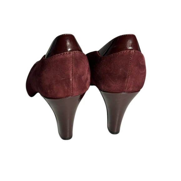 GianiI Bernini Valii Suede Peep Toe Classic Pumps Sz 11 - Picture 8 of 11